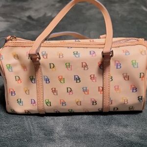 Dooney & Bourke Multicolor Logo Satchel
